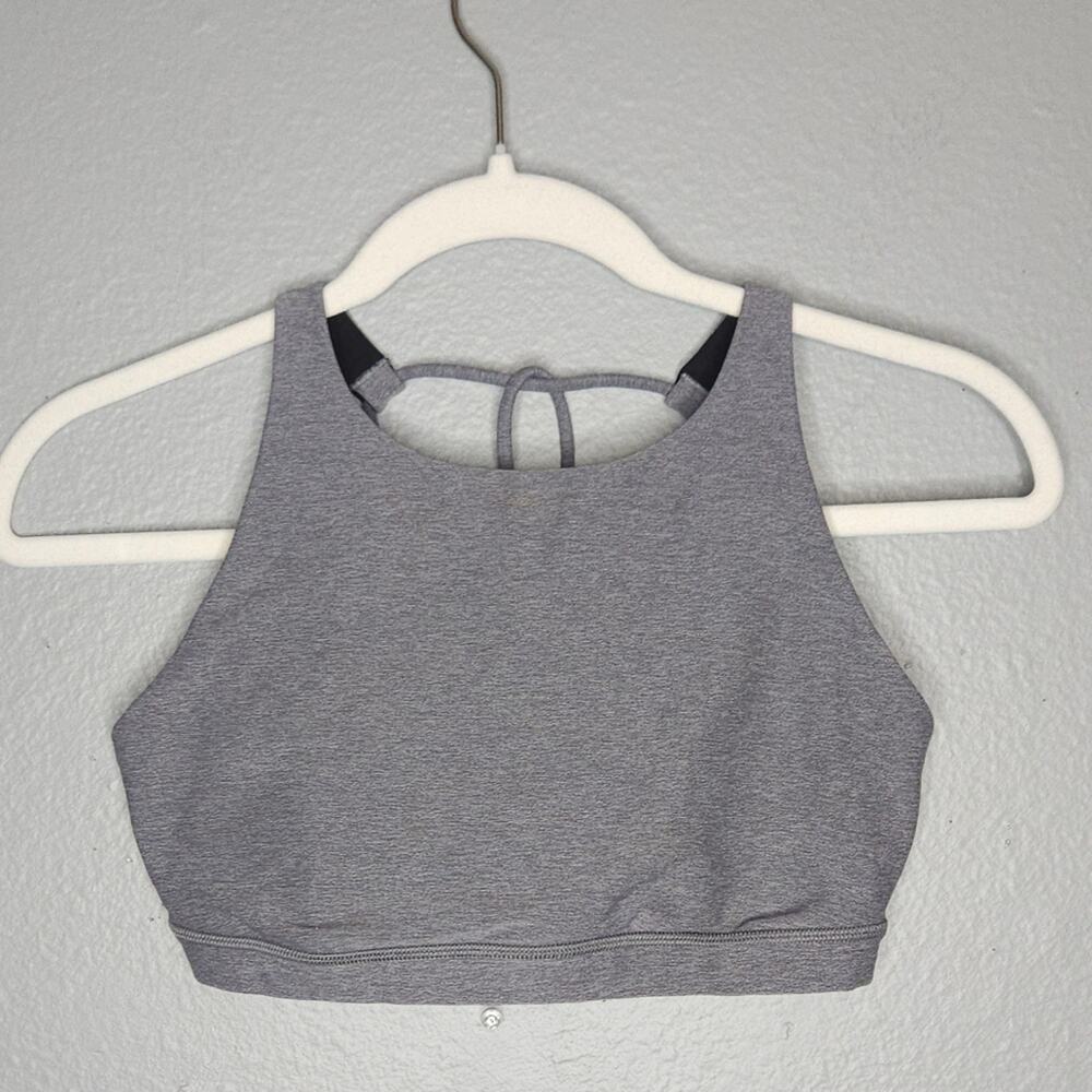 lululemon athletica Grey Strappy Back Sports Bra - Picture 6 of 6